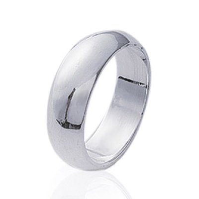 Bague argent massif 925 rhodié