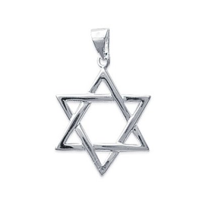 Pendentif argent massif 925 rhodié