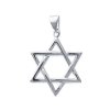 Pendentif argent massif 925 rhodié