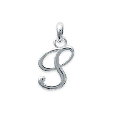 Pendentif argent massif 925 rhodié