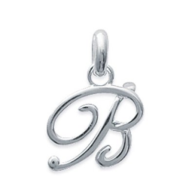 Pendentif argent massif 925 rhodié