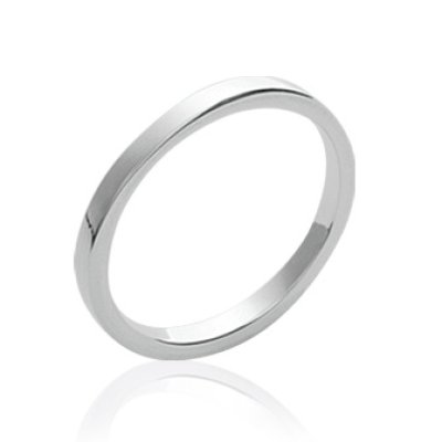 Bague argent massif 925 rhodié