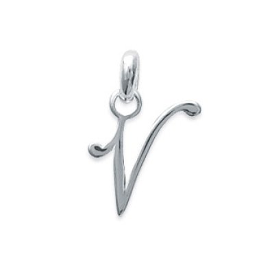 Pendentif argent massif 925 rhodié