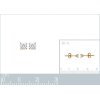 Boucles d'oreilles clous Plaqué Or 4 mm oxyde de zirconium rond 4 griffes puces