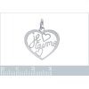 Pendentif argent massif 925