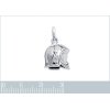 Pendentif argent massif 925