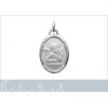 Pendentif argent massif 925 rhodié