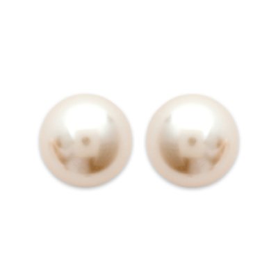 Boucles d'oreilles plaqué or 750 perles puces tiges