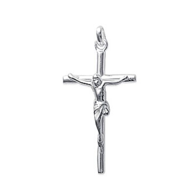 Pendentif argent massif 925 rhodié