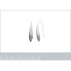 Boucles d'oreilles pendantes gouttes 30 mm crochets - Maeva - argent massif 925