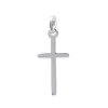 Pendentif argent massif 925 croix 20mm x 10mm