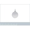 Pendentif argent massif 925 rhodié