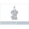 Pendentif argent massif 925