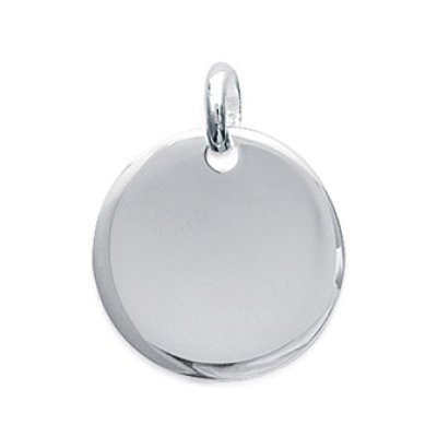 Pendentif argent massif 925 rhodié