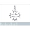 Pendentif argent massif 925 rhodié