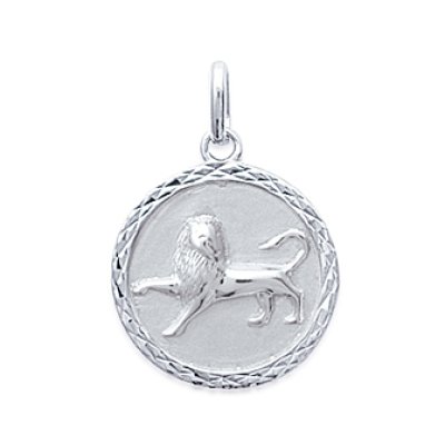 Pendentif argent massif 925 rhodié