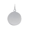 Pendentif argent massif 925 rhodié