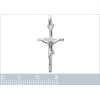 Pendentif argent massif 925 rhodié