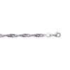 Bracelet argent massif 925 longueur 18 cm