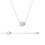 Bracelet pour femme en argent massif 925 longueur 18 cm