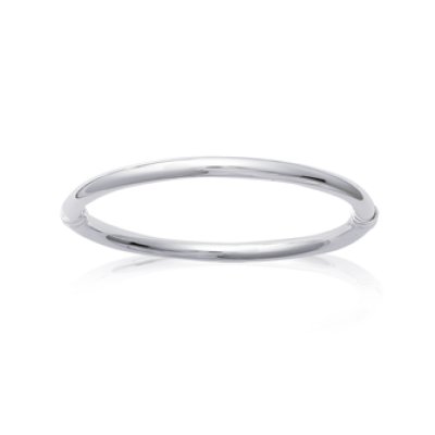 Jonc argent massif 925 diamètre 62 mm