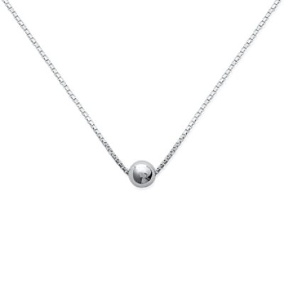 Collier argent massif 925 longueur 42 cm