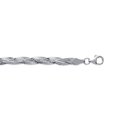 Bracelet argent massif 925 longueur 18 cm