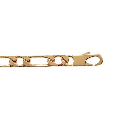 Bracelet plaqué or 750 3 microns longueur 21 cm