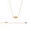 Collier plaqué or 750 3 microns longueur 45 cm