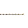 Bracelet plaqué or 750 3 microns longueur 18 cm