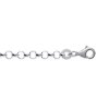 Bracelet pour femme en argent massif 925 longueur 18 cm