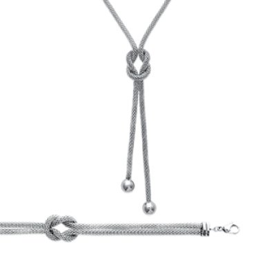 Collier acier longueur 45 cm