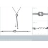 Collier acier longueur 45 cm