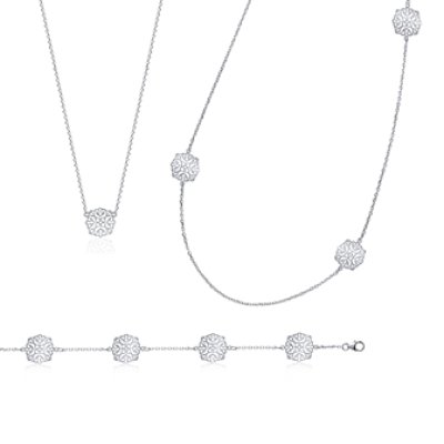 Collier argent massif 925 rhodié longueur 45 cm