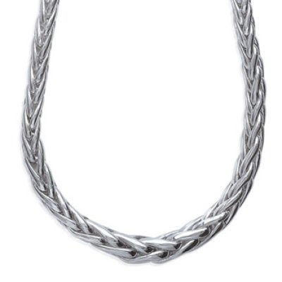 Collier argent massif 925 longueur 45 cm