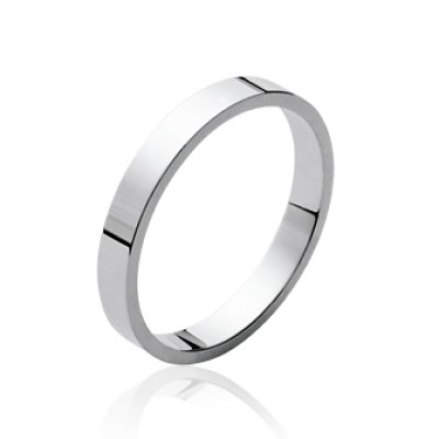 Bague argent massif 925 rhodié