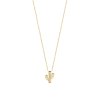 COLLIER PL-OR 750 3MIC. longueur 45 cm