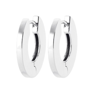 Créoles Argent 925 rhodié