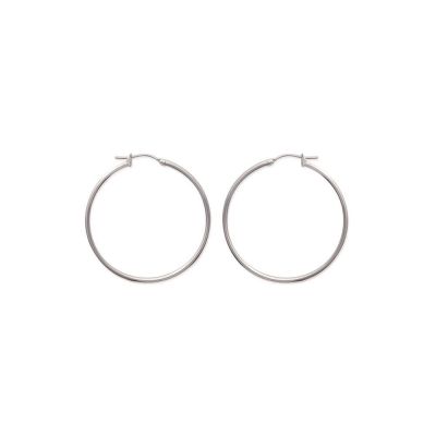 Boucles d'oreilles Créoles Acier inoxydable 40mm x 2mm